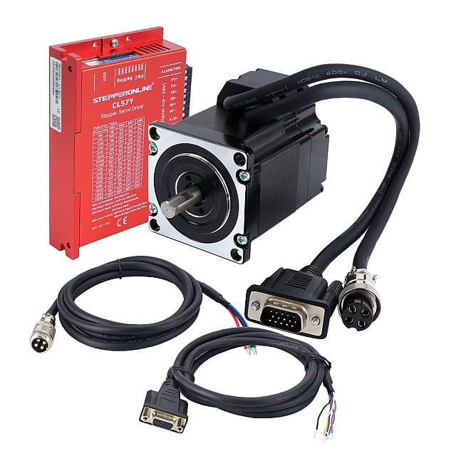 NEMA 23 Closed Loop Stepper Kit – 1.2Nm – With Driver – With 1.5m ...