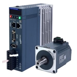 A6 Series 400W EtherCAT AC Servo Motor Kit – 1.27Nm 3000rpm 17-Bit Absolute Encoder IP67